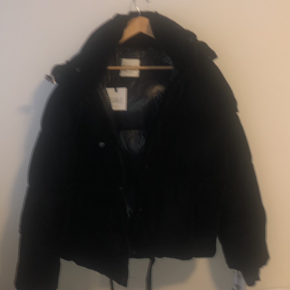SAM. SOPHIA VELVET BOMBER - Picture 10 of 10